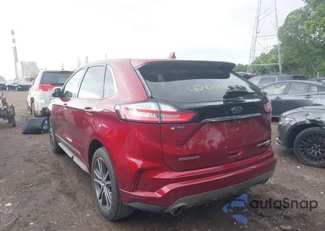 2019 Ford Edge Titanium from USA, damaged, VIN 2FMPK3K92KBC35700